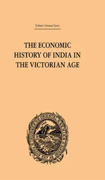 the economic history of india in the victorian age book cover image