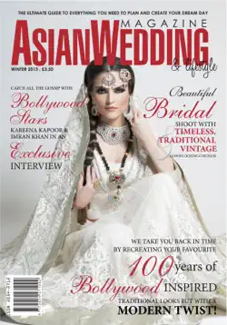 asian wedding magazine book cover image