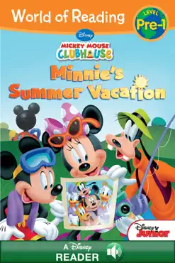 world of reading: mickey mouse clubhouse: minnie's summer vacation book cover image