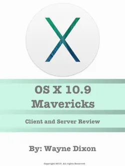 os x 10.9 mavericks client and server review book cover image
