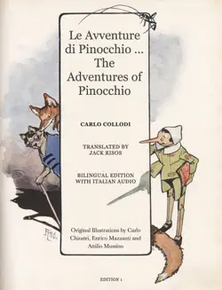 the adventures of pinocchio - le avventure di pinocchio book cover image