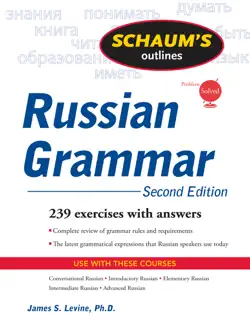 schaum's outline of russian grammar, second edition book cover image