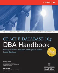 oracle database 10g dba handbook book cover image
