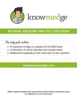 knowmedge internal medicine practice questions book cover image