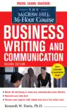 The McGraw-Hill 36-Hour Course in Business Writing and Communication, Second Edition synopsis, comments