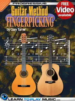 progressive guitar method fingerpicking book cover image