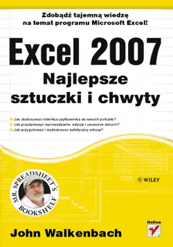 excel 2007. najlepsze sztuczki i chwyty book cover image