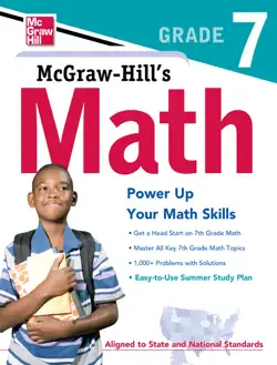 mcgraw-hill's math grade 7 book cover image
