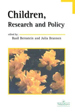 children, research and policy imagen de la portada del libro