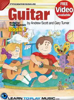 guitar lessons for kids - book 1 book cover image