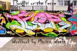 graffiti on the fence - workbook imagen de la portada del libro
