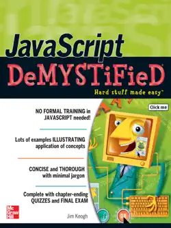 javascript demystified book cover image