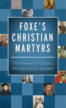foxe's christian martyrs book cover image