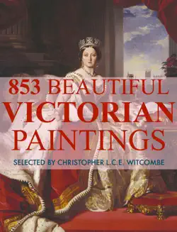 853 beautiful victorian paintings book cover image