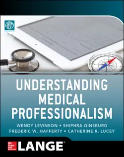 understanding medical professionalism book cover image