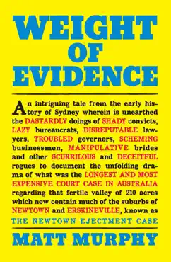 weight of evidence book cover image