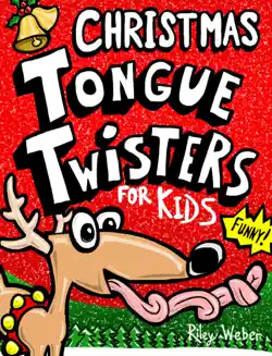 christmas tongue twisters for kids book cover image
