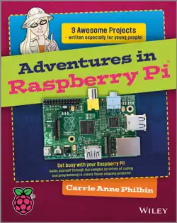 adventures in raspberry pi book cover image