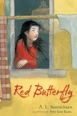 red butterfly book cover image
