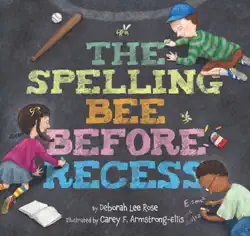 the spelling bee before recess book cover image