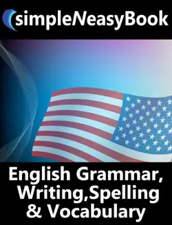 english grammar, writing and spelling book cover image