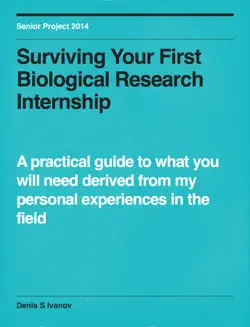 surviving your first biological research internship book cover image