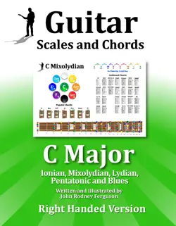 guitar scales and chords - c major book cover image