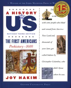 a history of us: the first americans: prehistory-1600 a history of us book one book cover image