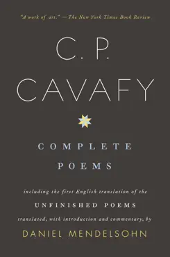complete poems of c. p. cavafy book cover image