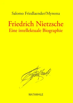 friedrich nietzsche imagen de la portada del libro