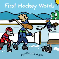 first hockey words book cover image