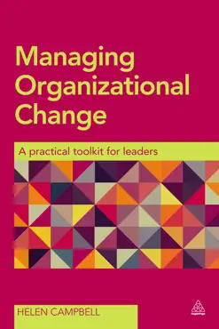 managing organizational change book cover image