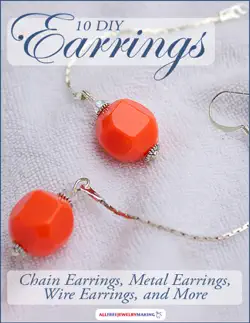 10 diy earrings: chain earrings, metal earrings, wire earrings, and more book cover image