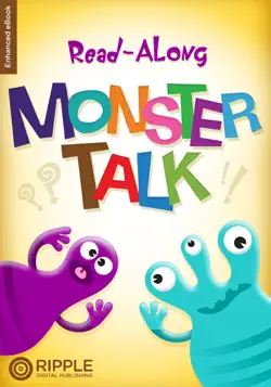 read along monster talk (enhanced version) book cover image