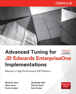 advanced tuning for jd edwards enterpriseone implementations book cover image