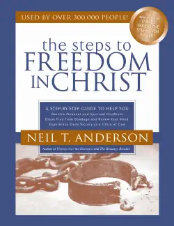 the steps to freedom in christ study guide book cover image
