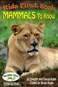 kids first book - mammals to know book cover image