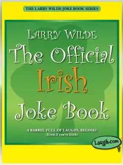 the official irish joke book book cover image