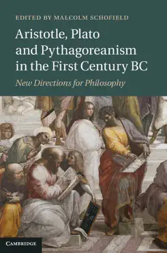 aristotle, plato and pythagoreanism in the first century bc book cover image