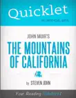 Quicklet on John Muir's The Mountains of California (CliffNotes-like Summary) sinopsis y comentarios