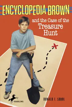 encyclopedia brown and the case of the treasure hunt book cover image