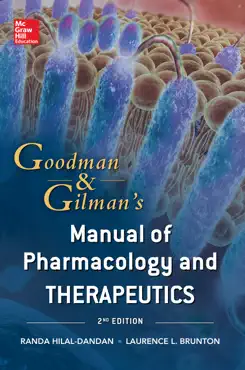 goodman and gilman manual of pharmacology and therapeutics, second edition book cover image