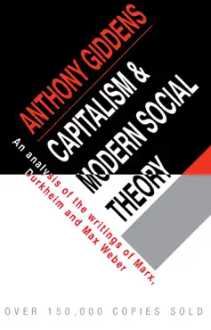 capitalism and modern social theory book cover image