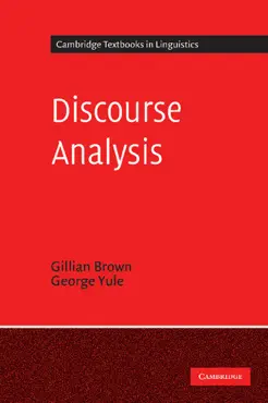 discourse analysis book cover image
