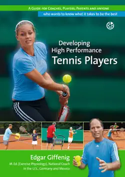 developing high performance tennis players imagen de la portada del libro