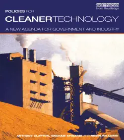 policies for cleaner technology book cover image