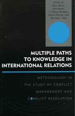 multiple paths to knowledge in international relations book cover image