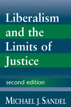 liberalism and the limits of justice book cover image