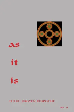 as it is, volume ii book cover image