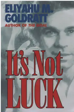 it's not luck book cover image
